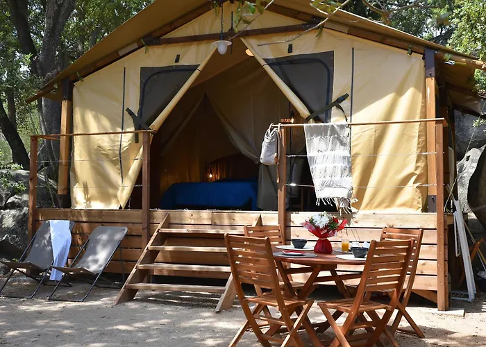 Chalet Camping Porto-Vecchio La Baie Des Voiles *